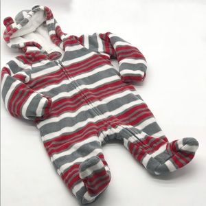Fleece snow suit